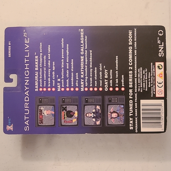 XToys-NIB-Saturday Night Live 25 - Nat X Figure - Picture 3 of 3